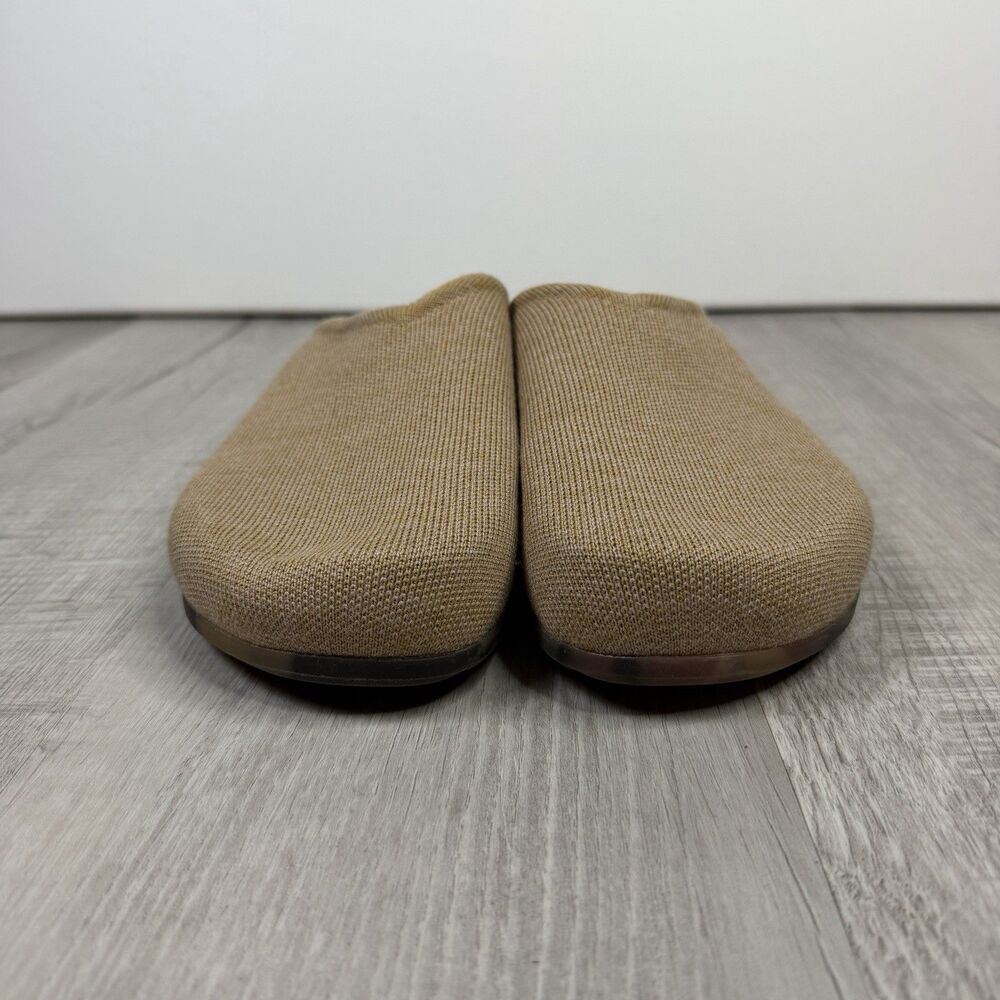 Rothy's The Casual Clog Brown Tan Mules Size 10 Womens Excellent With Box Cozy K - Picture 3 of 16
